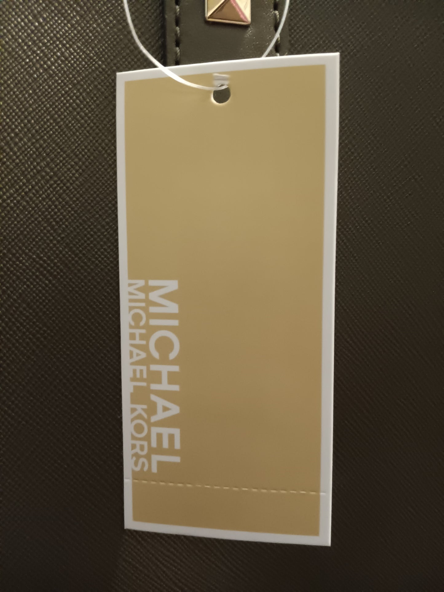 Authentic Michael Kors Green Olive Tote Handbag