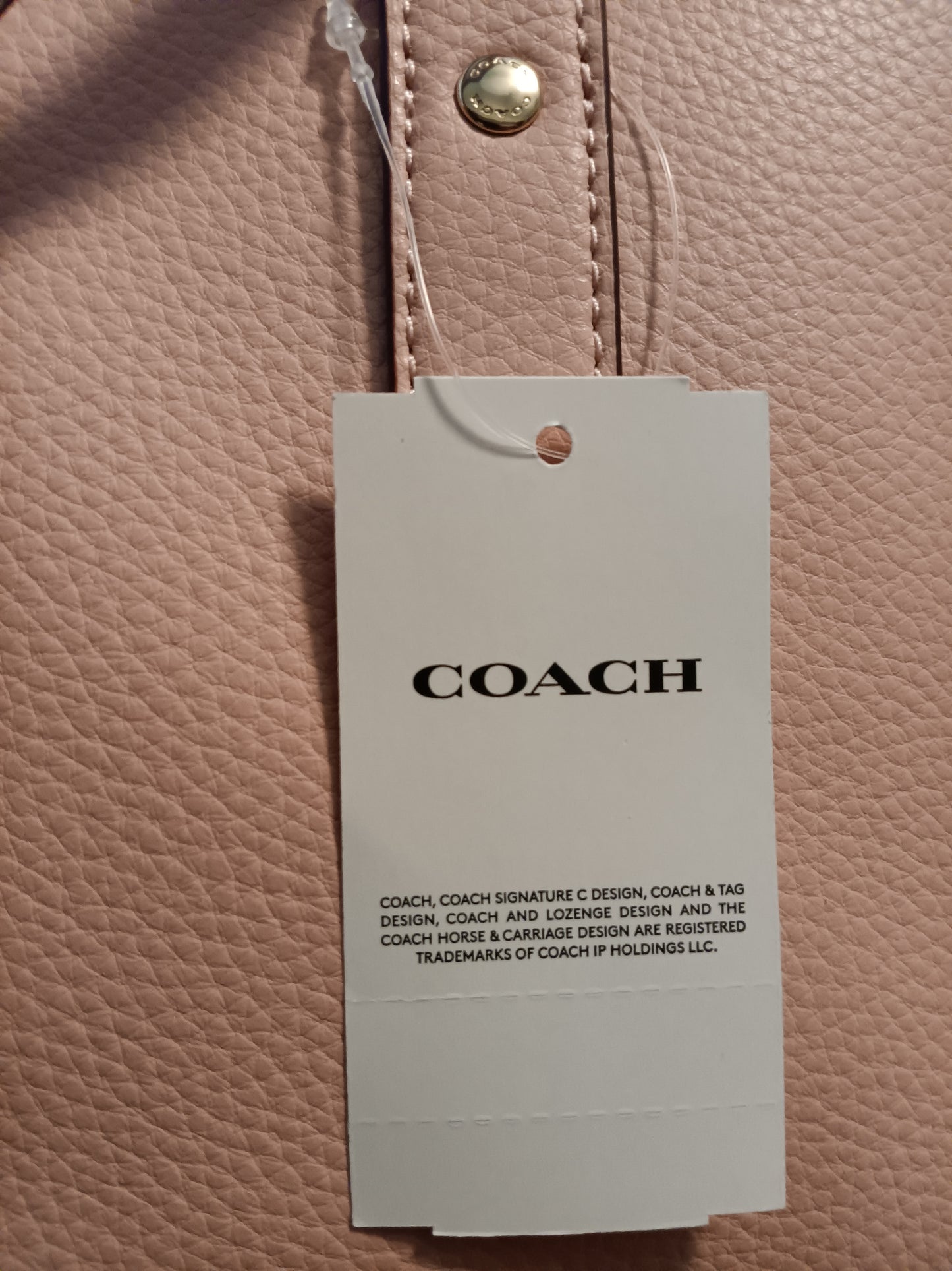 Authentic Coach Pink Coral Handbag