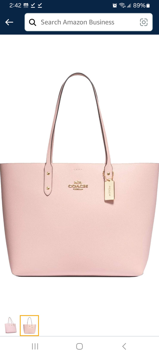 Authentic Coach Pink Coral Handbag