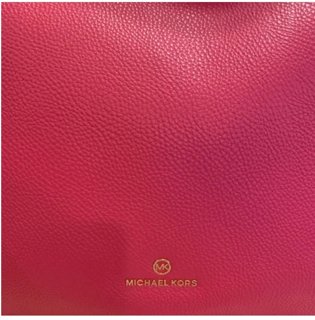 Authentic Michael Kors Pink Aria Handbag