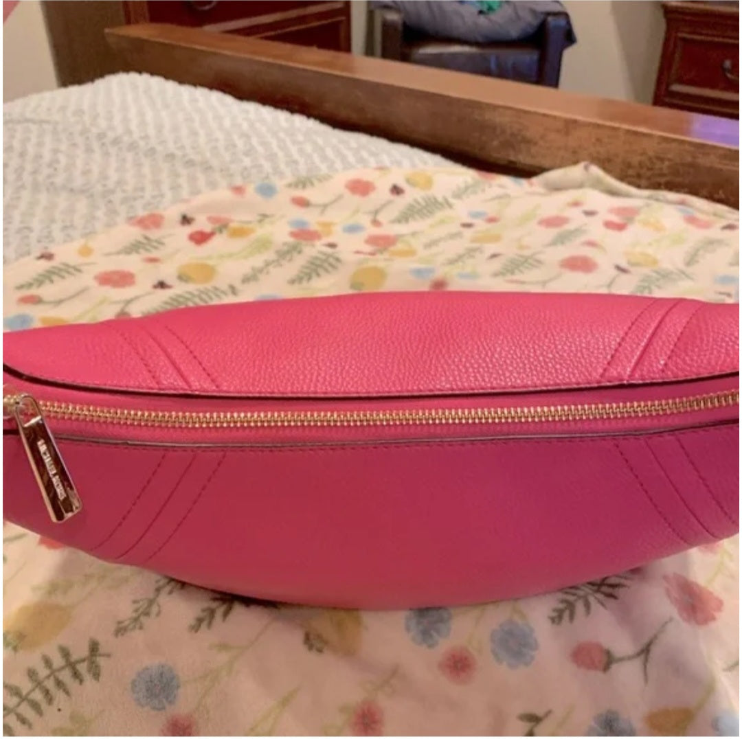 Authentic Michael Kors Pink Aria Handbag